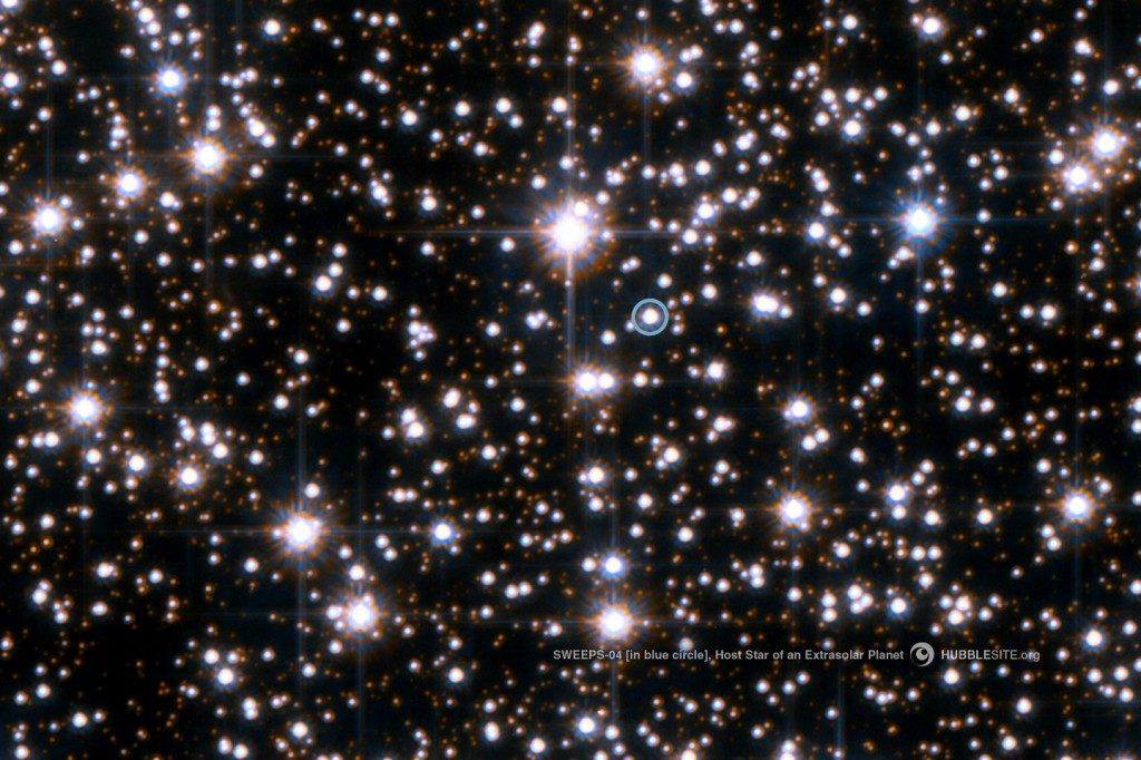 Exoplanet Search Field in Sagittarius